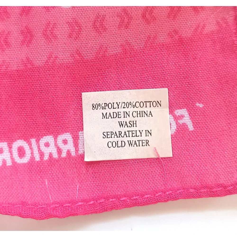 Ford Warrior in Pink Scarf Women OS Pink Paisley Graphic Bandana Western Cowgirl